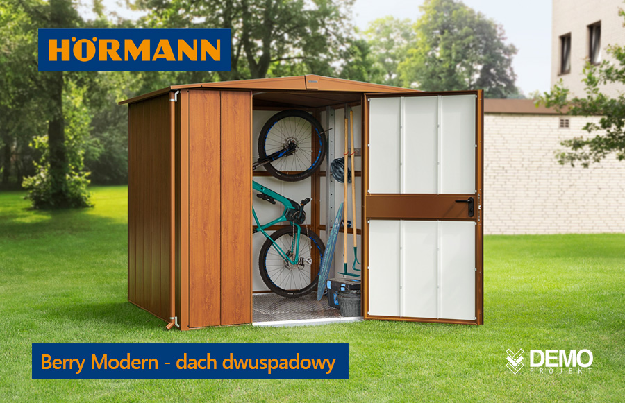 berry modern domek hormann dach dwuspadowy