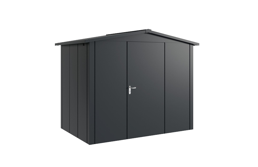 Hormann Juno Design metalowy domek ogrodowy na narzędzia dach dwuspadowy jsd8