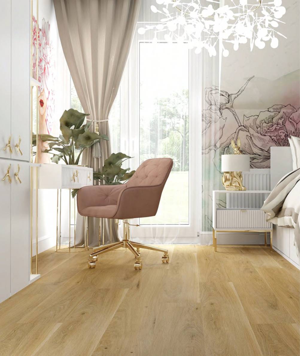 Panele winylowe VinCore – wizualizacja wnętrza